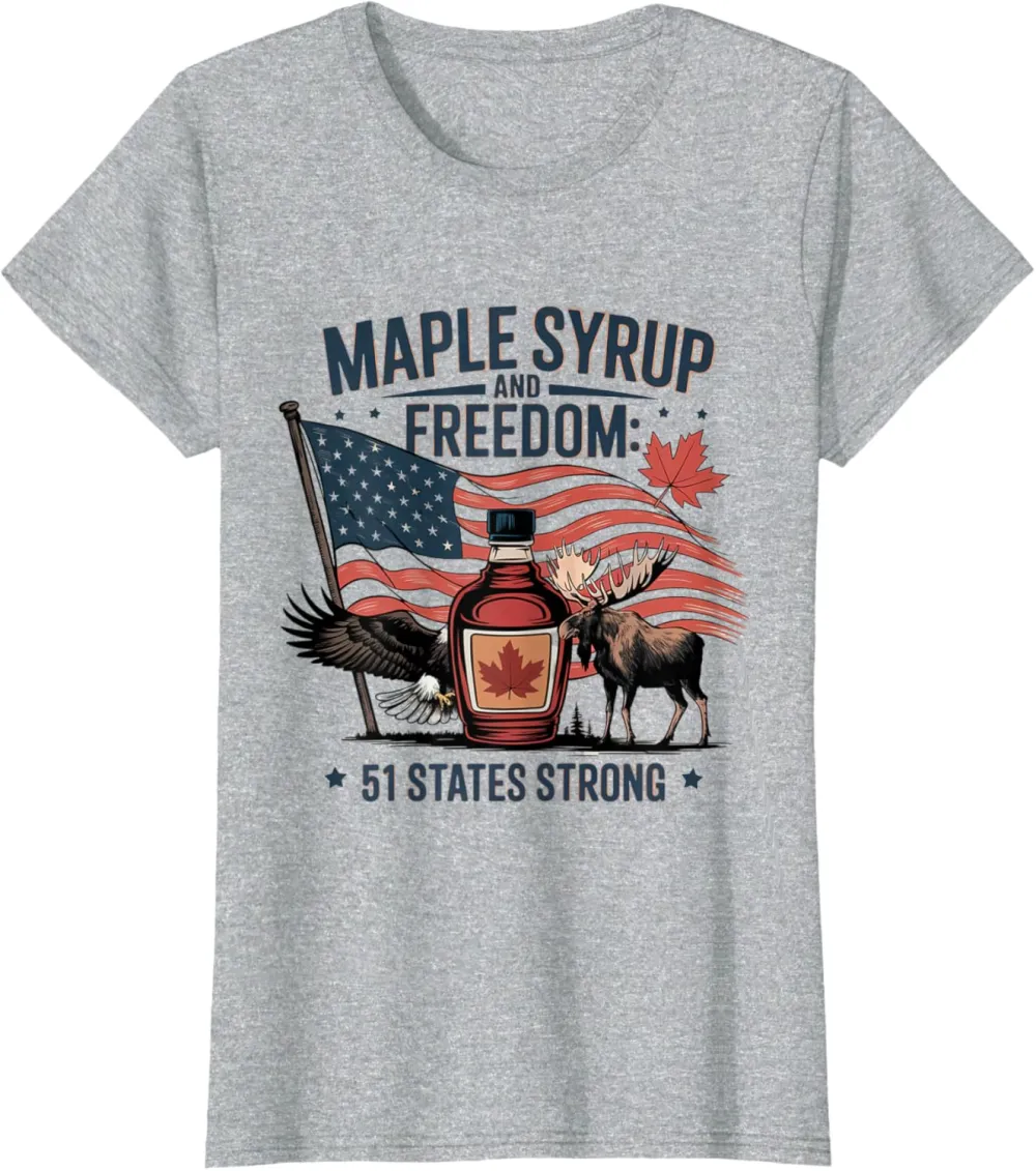 Funny Trump Quote Canada 51st State Of USA T-Shirt