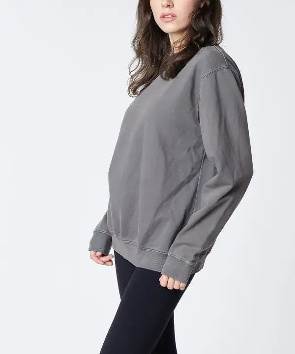 Simple Pullover Sweatshirt