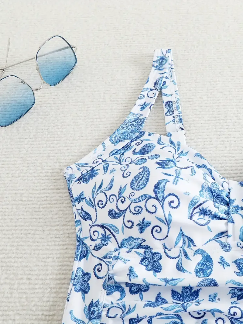 Stylish Comfy Fashion Design One-piece Swimsuit, Classic & Elegant Bathing Suit, Women's Swimwear & Clothing