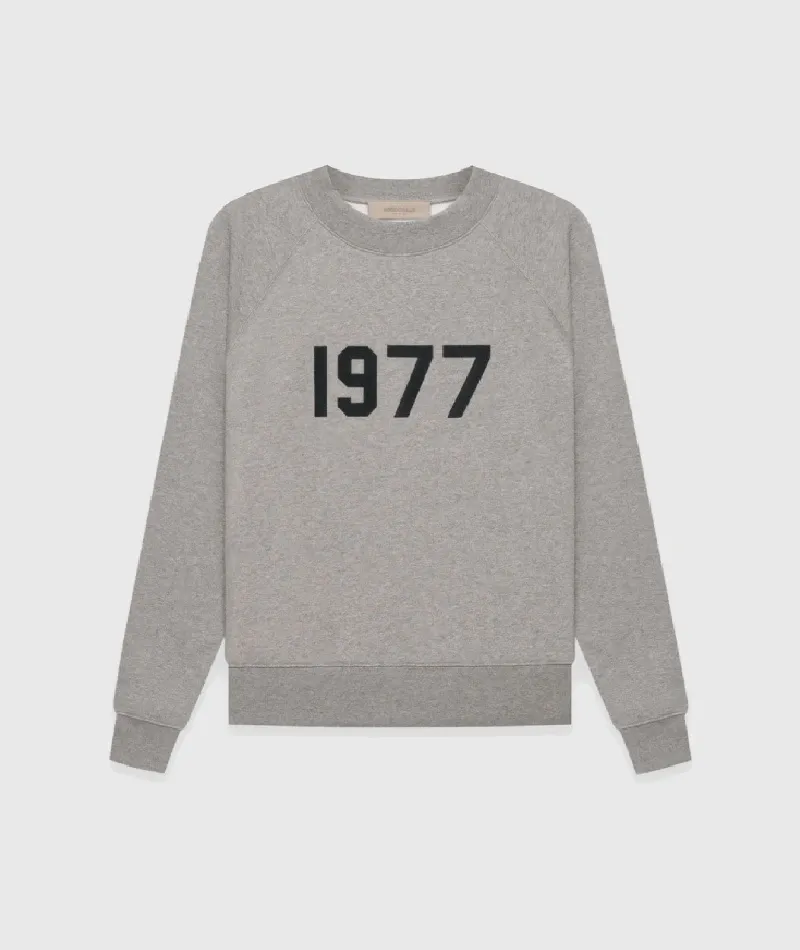 Crewneck 1977 Sweatshirt Dark Gray