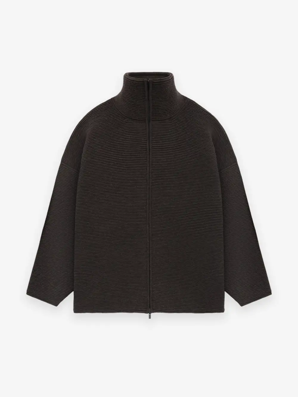 Heavy Ottoman Full Zip Sweater