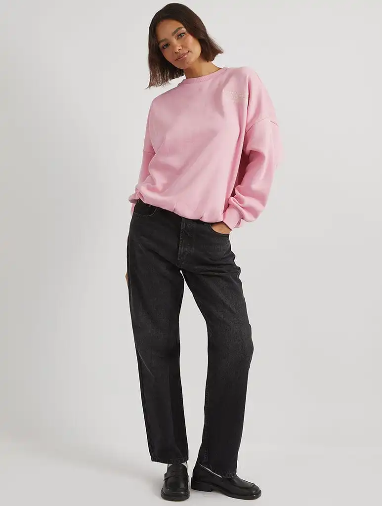 It Is What It Is Sweatshirt in Pink