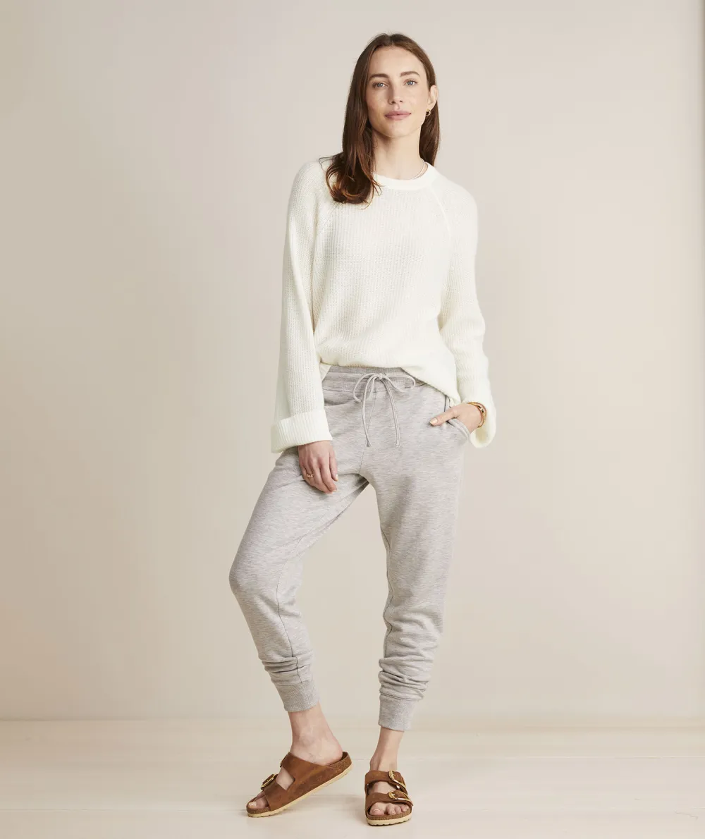 Seaspun Cashmere Ribbed Crewneck Sweater