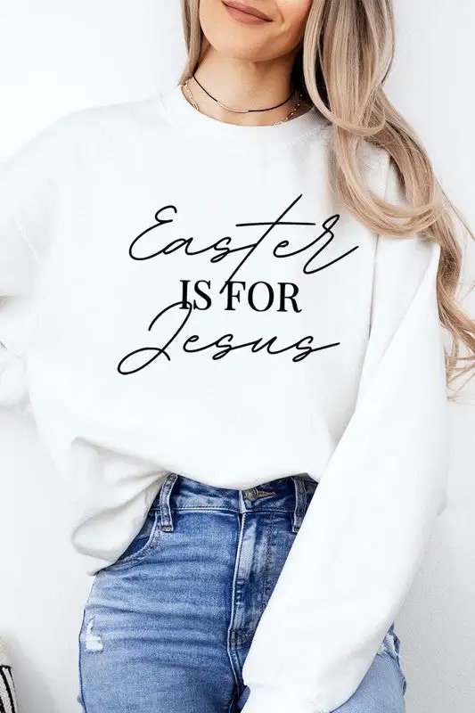 Clean Line Soft Graphic Pullover Sweatshirt