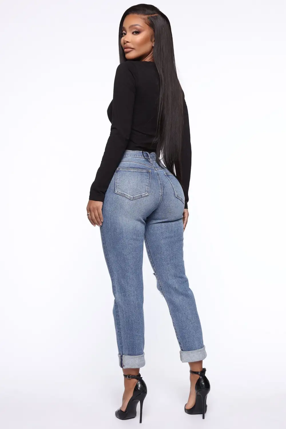 Robin Long Sleeve Top - Black