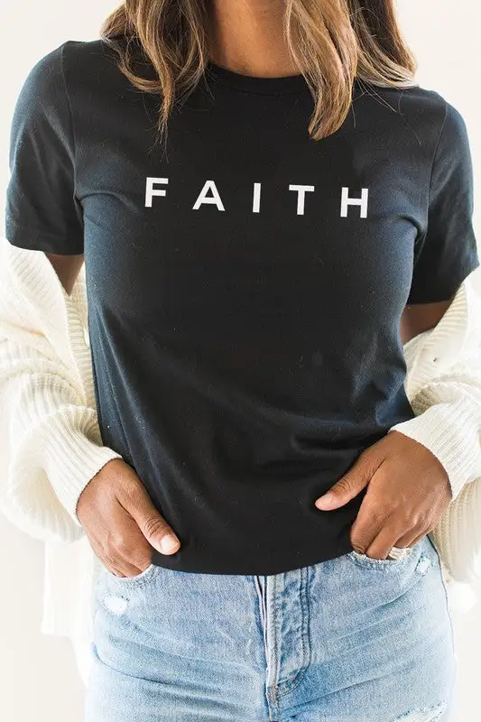 Layered Look Soft Graphic Crew Tee