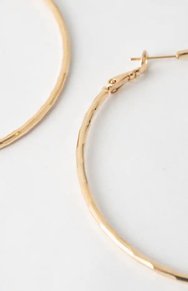 Minimalist Gold Hoop Earrings