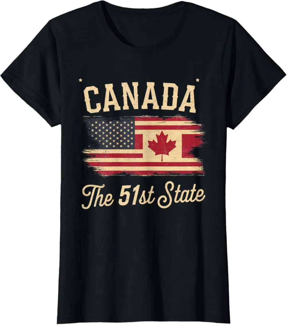 Canada the 51 State | Trump Canada U.S State funny T-Shirt