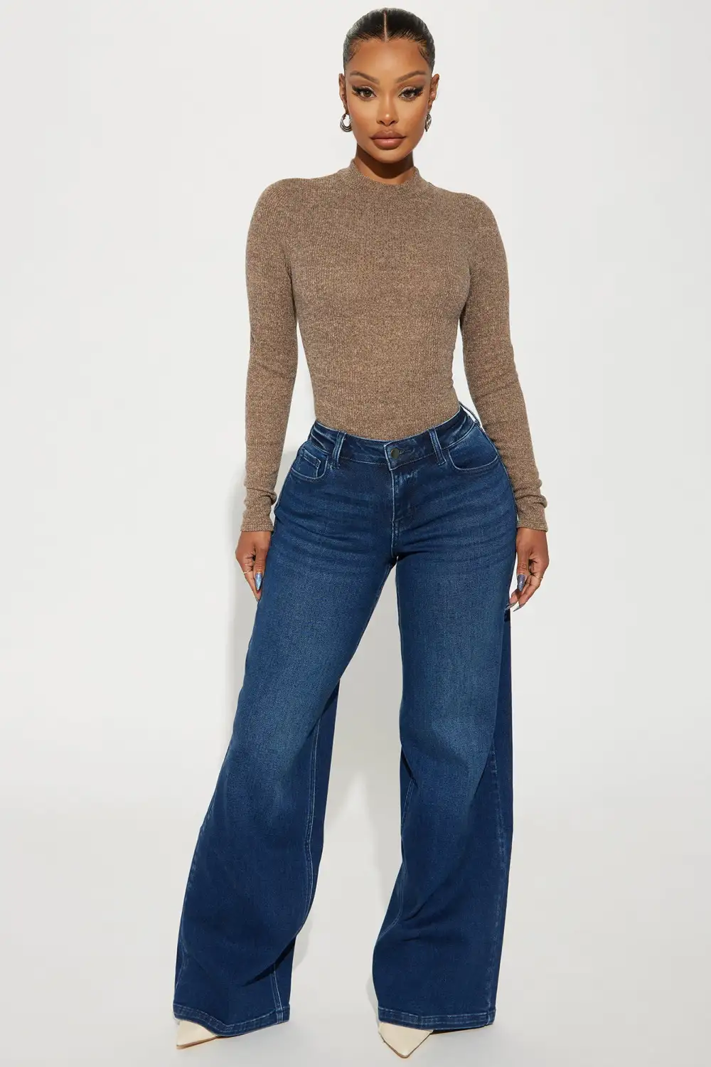 Warmest Occasion Bodysuit - Mocha