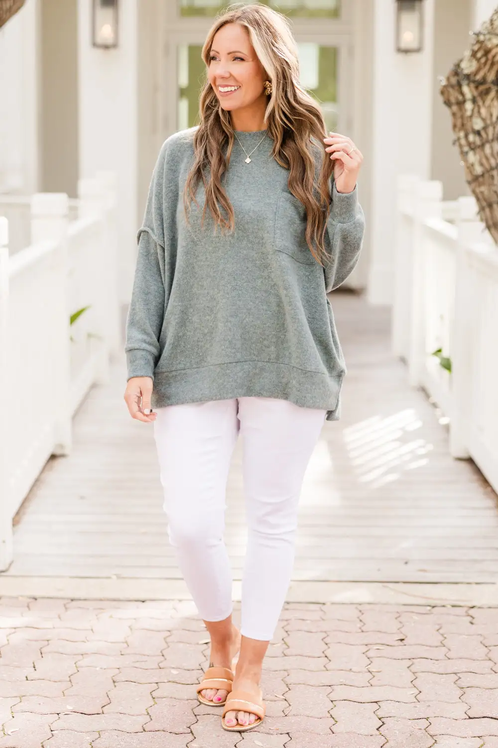 Just Take A Break Sweater, Ash Jade