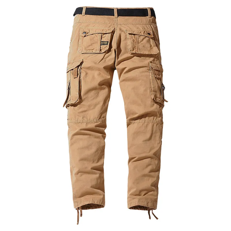 Men's Outdoor Multi-pocket Cotton Cargo Pants