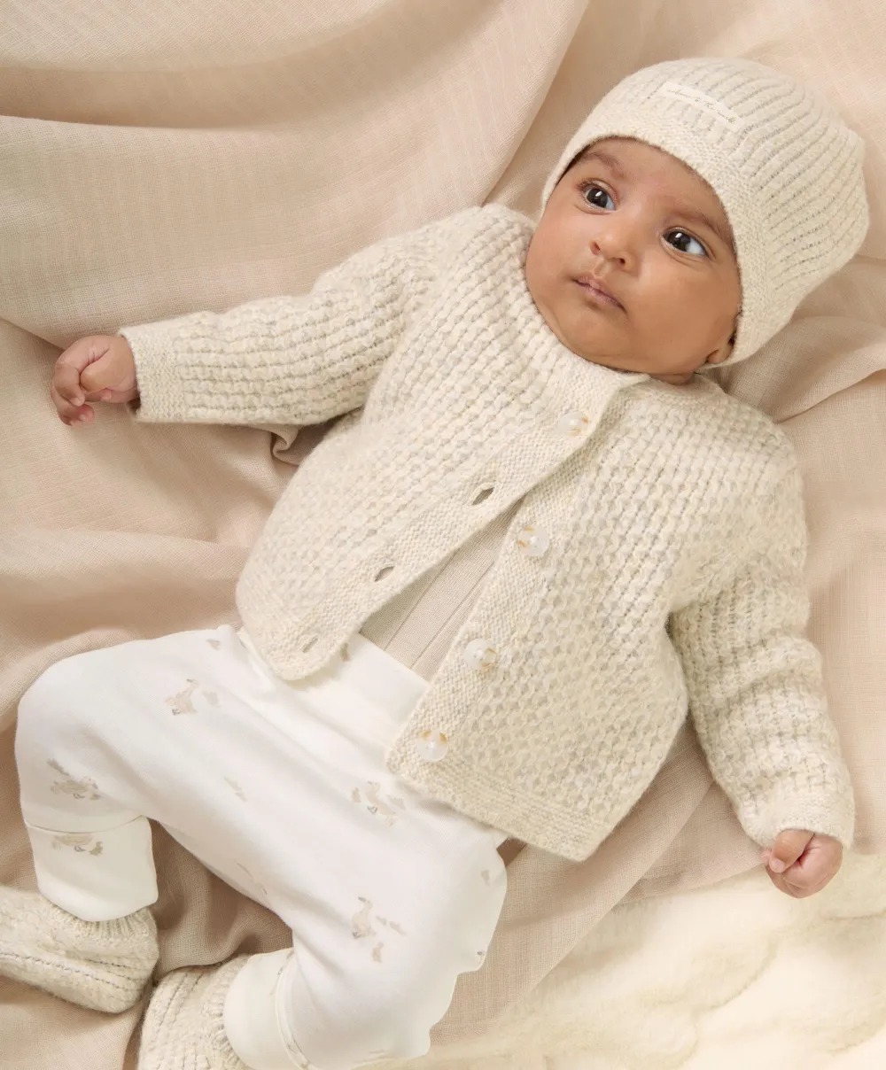 Knitted Cardigan - Cream
