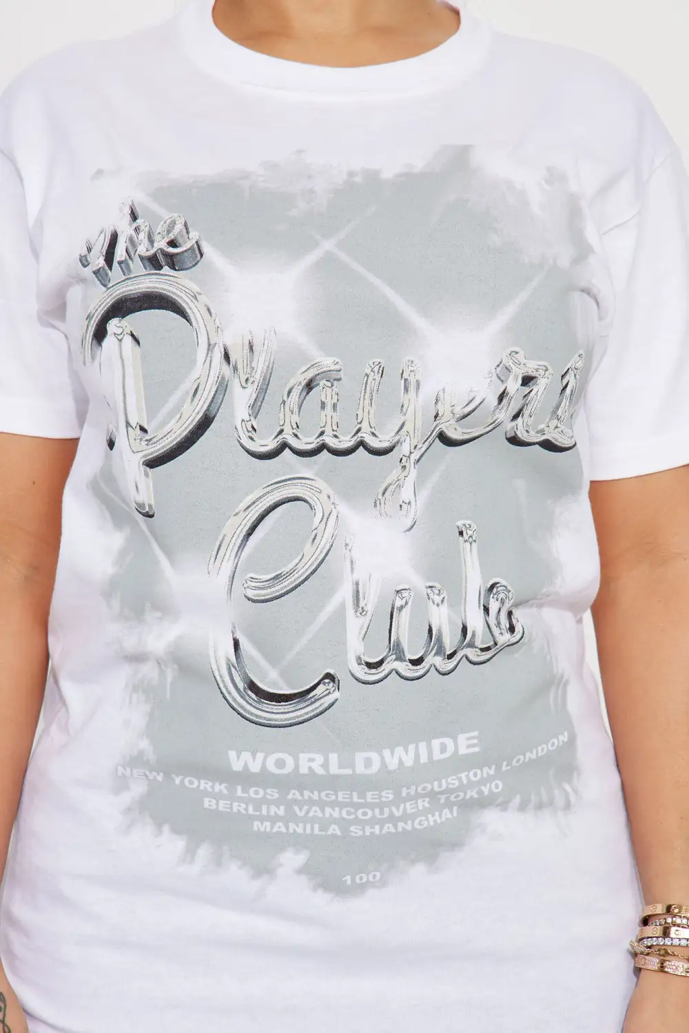 The Players Club Top - White