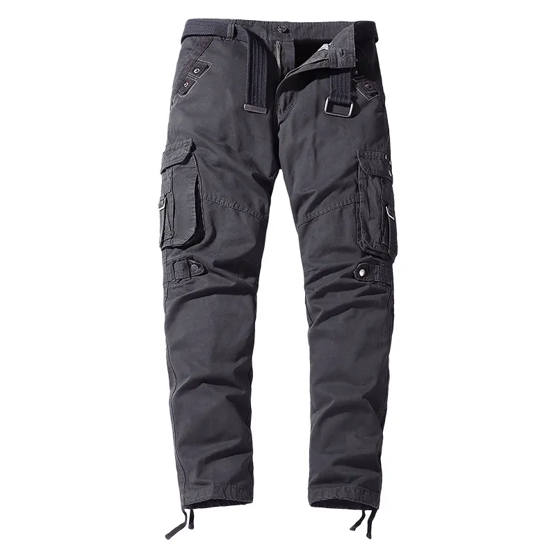 Men's Outdoor Multi-pocket Cotton Cargo Pants