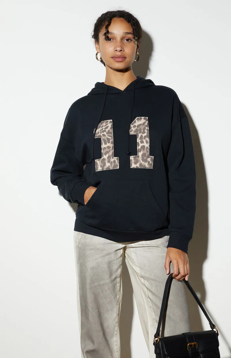 PacSun 11 Leopard Fill Hoodie