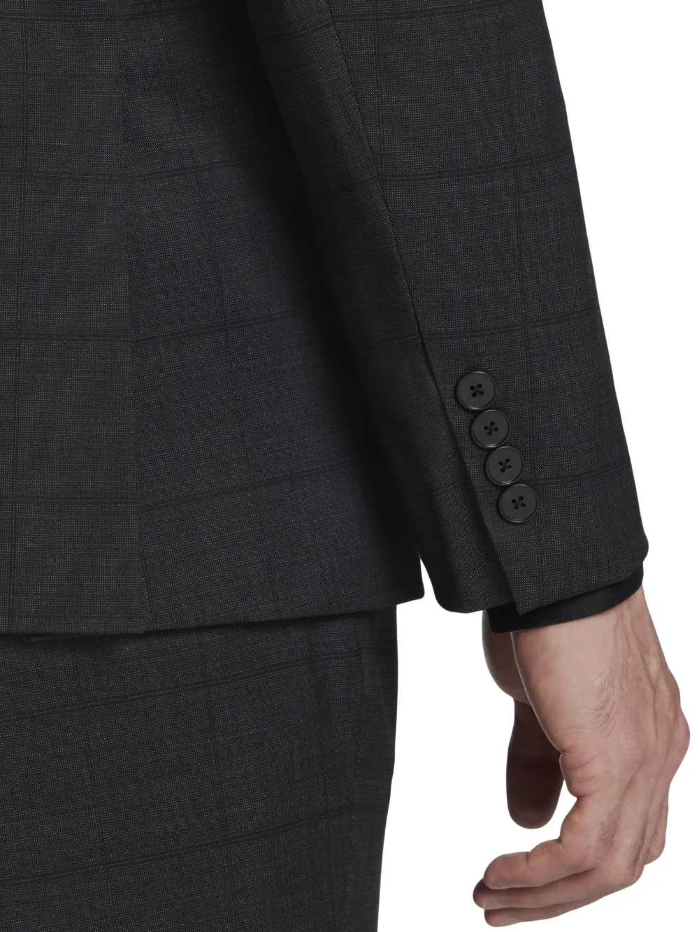 Calvin Klein Slim Fit Wool Blend Suit Jacket