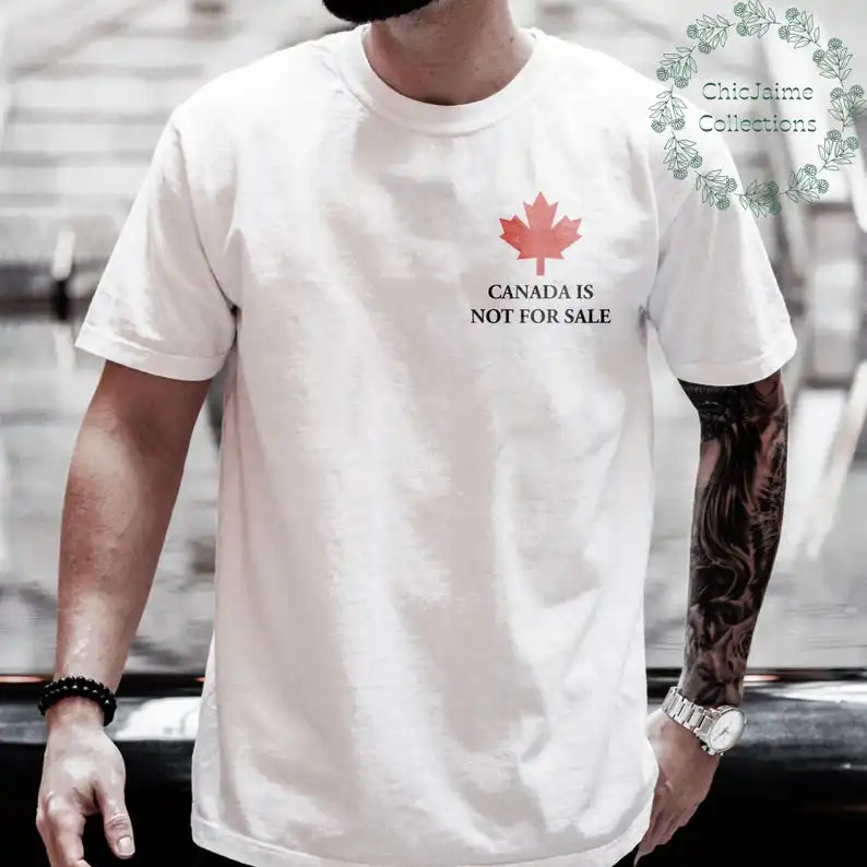 Canada is Not for Sale Tee, Proud to be Canadian Shirt, Canada Independence Shirt, Maple Leaf T-Shirt, Gift for Canadians