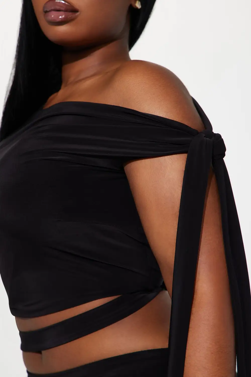 Kassie Skirt Set - Black