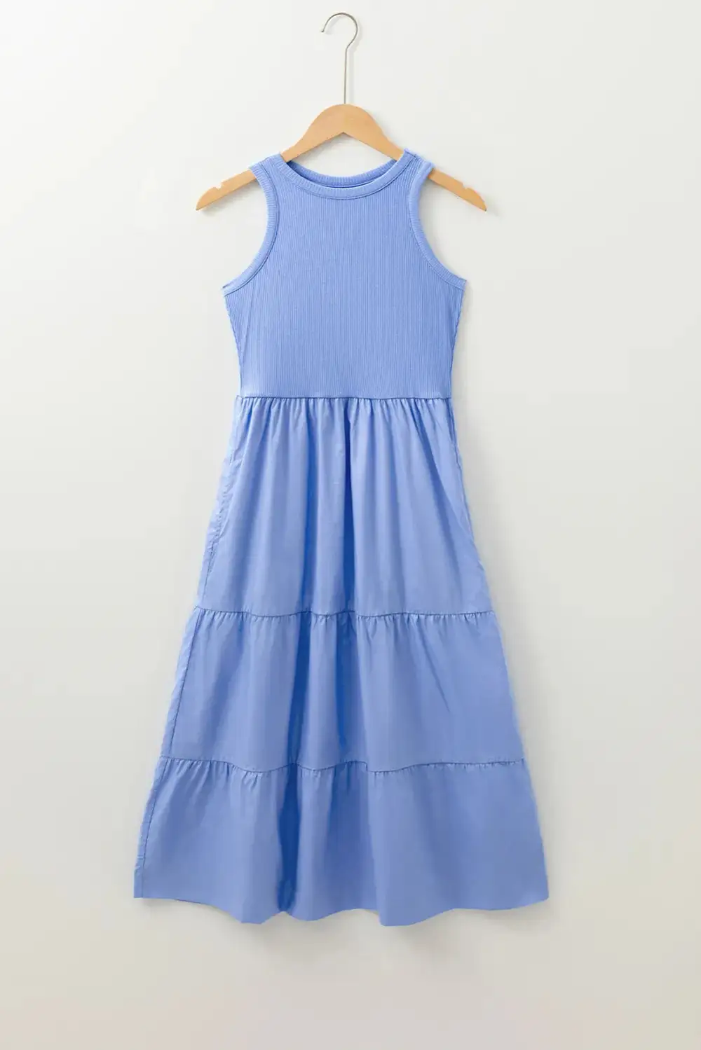 Relaxed Tie Detail Maxi Dress