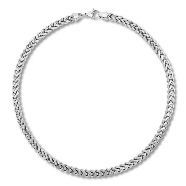 Franco Chain Necklace Stainless Steel 24