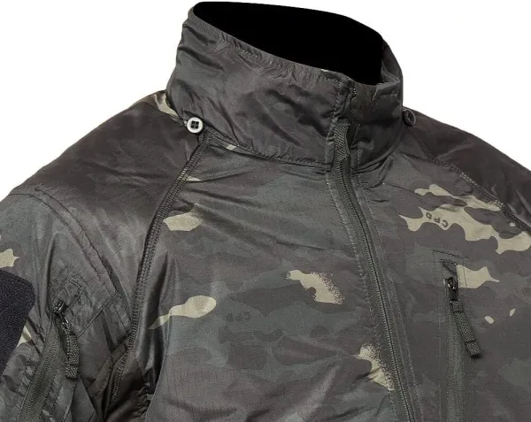 Men's Winter Tactical Jacket Lightweight Fleece lined Insulated Midlayer Hunting Military Softshell uniform