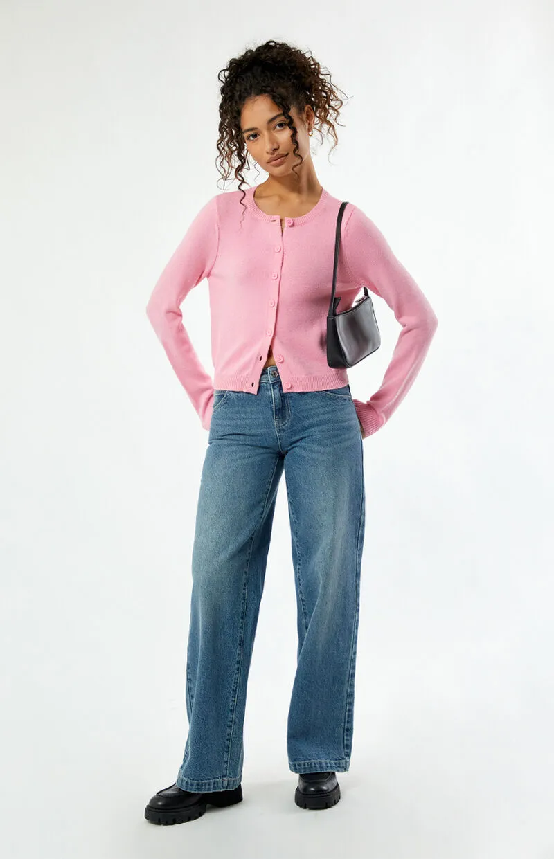 LA Hearts Marley Button Down Cardigan