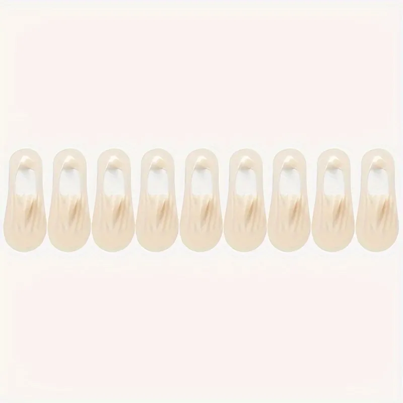 9 Pairs Of Summer Seamless Semi-Transparent Breathable Socks