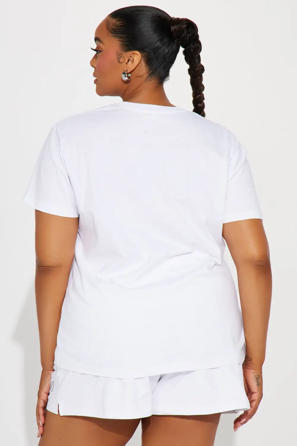Lake Como Short Set - White
