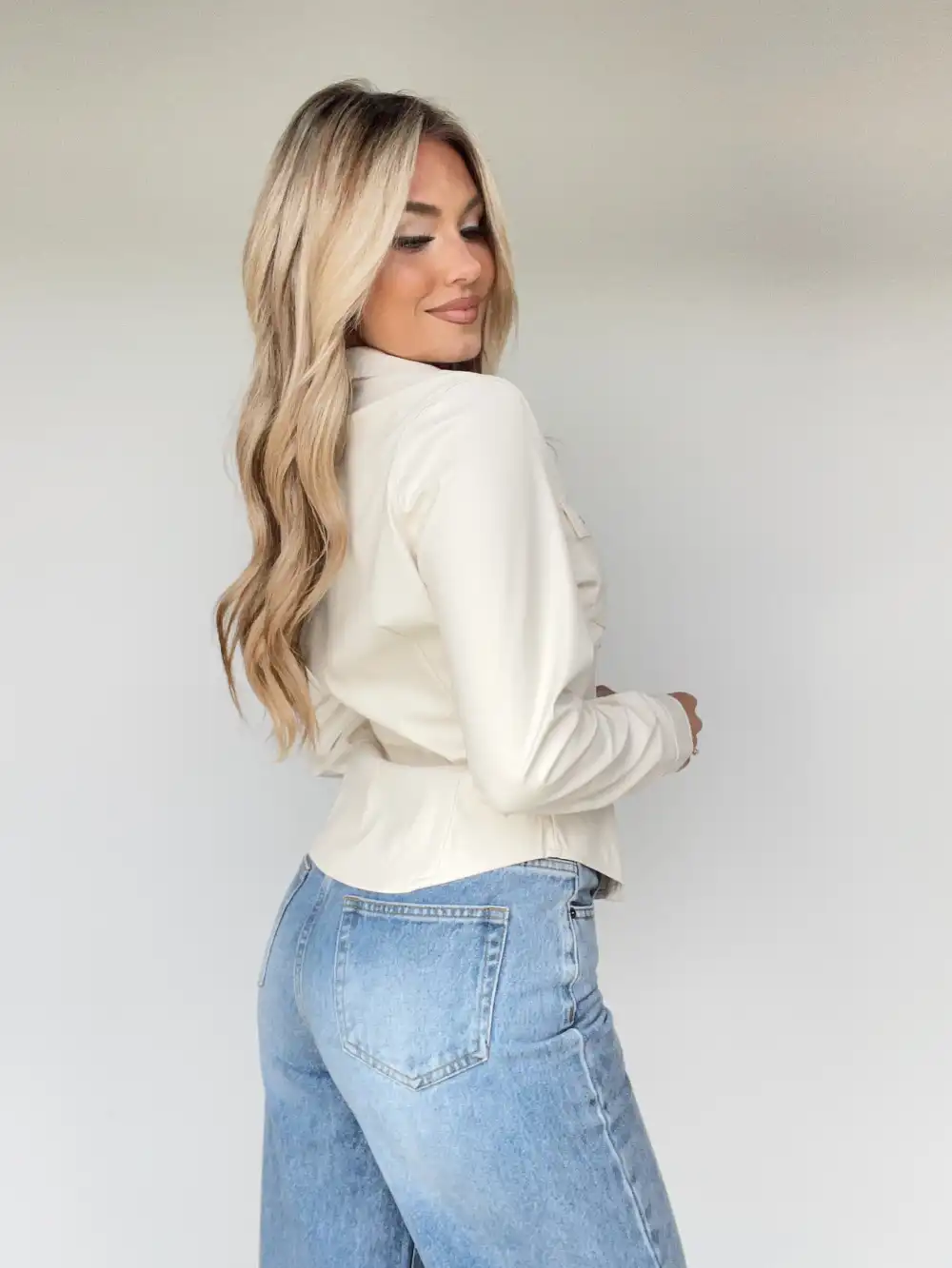 Sleek Button Down Top