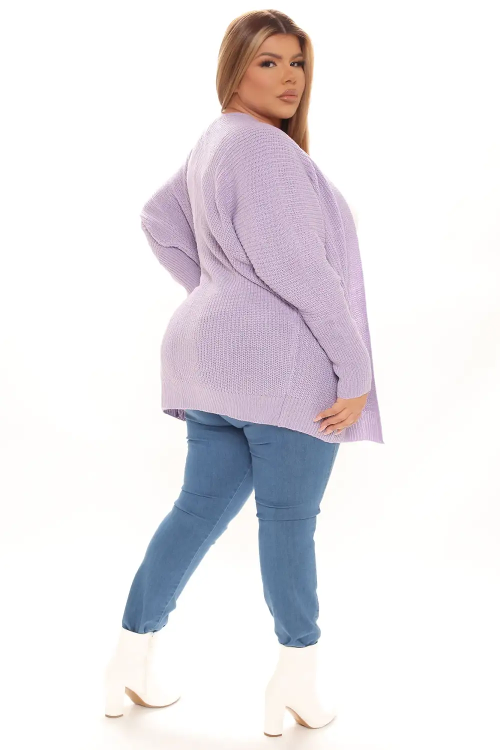 Just Go With It Cardigan - Lavender