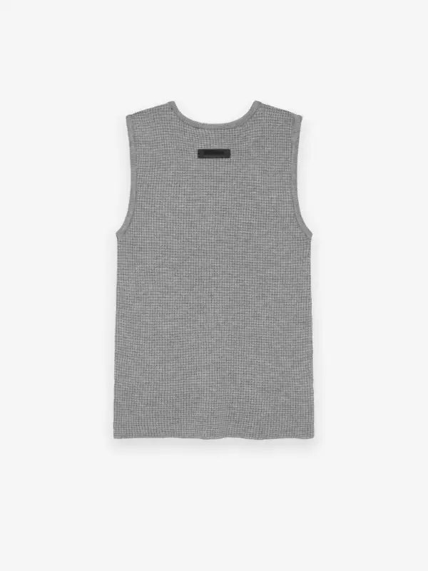 Womens Waffle Tank