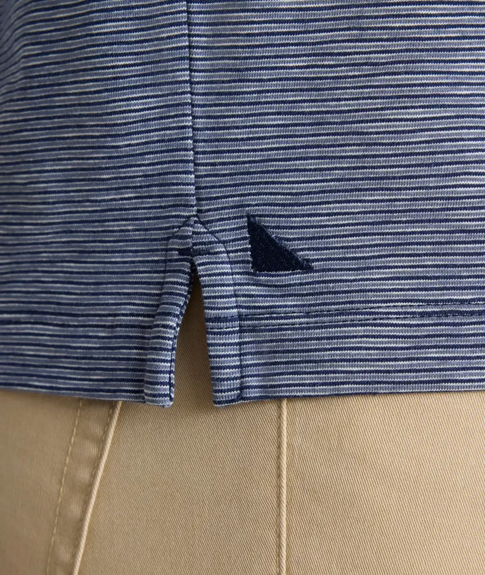 Jersey Slub Short-Sleeve Henley