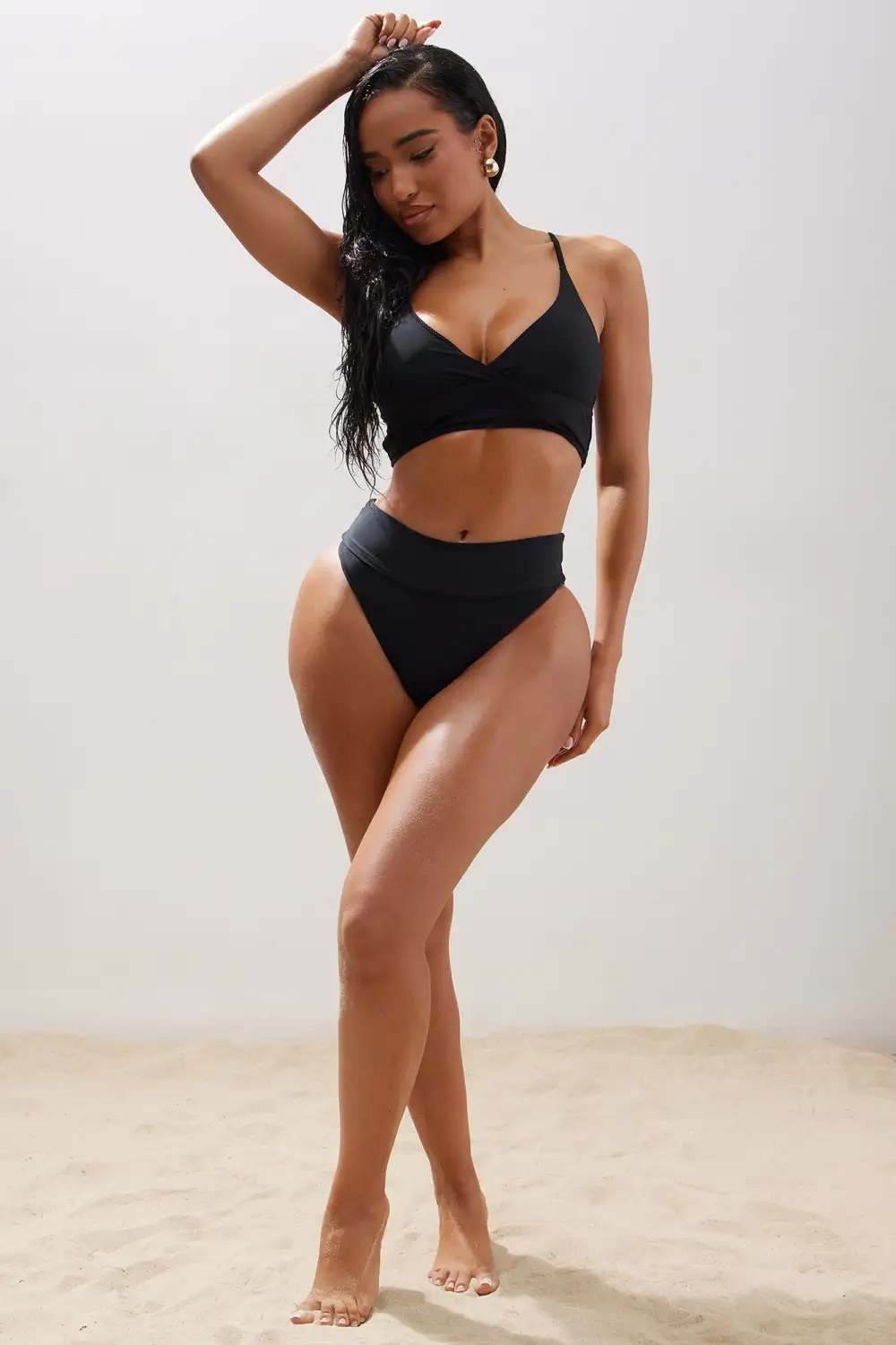 The Joy Of The Beach 2 Piece Bikini - Black