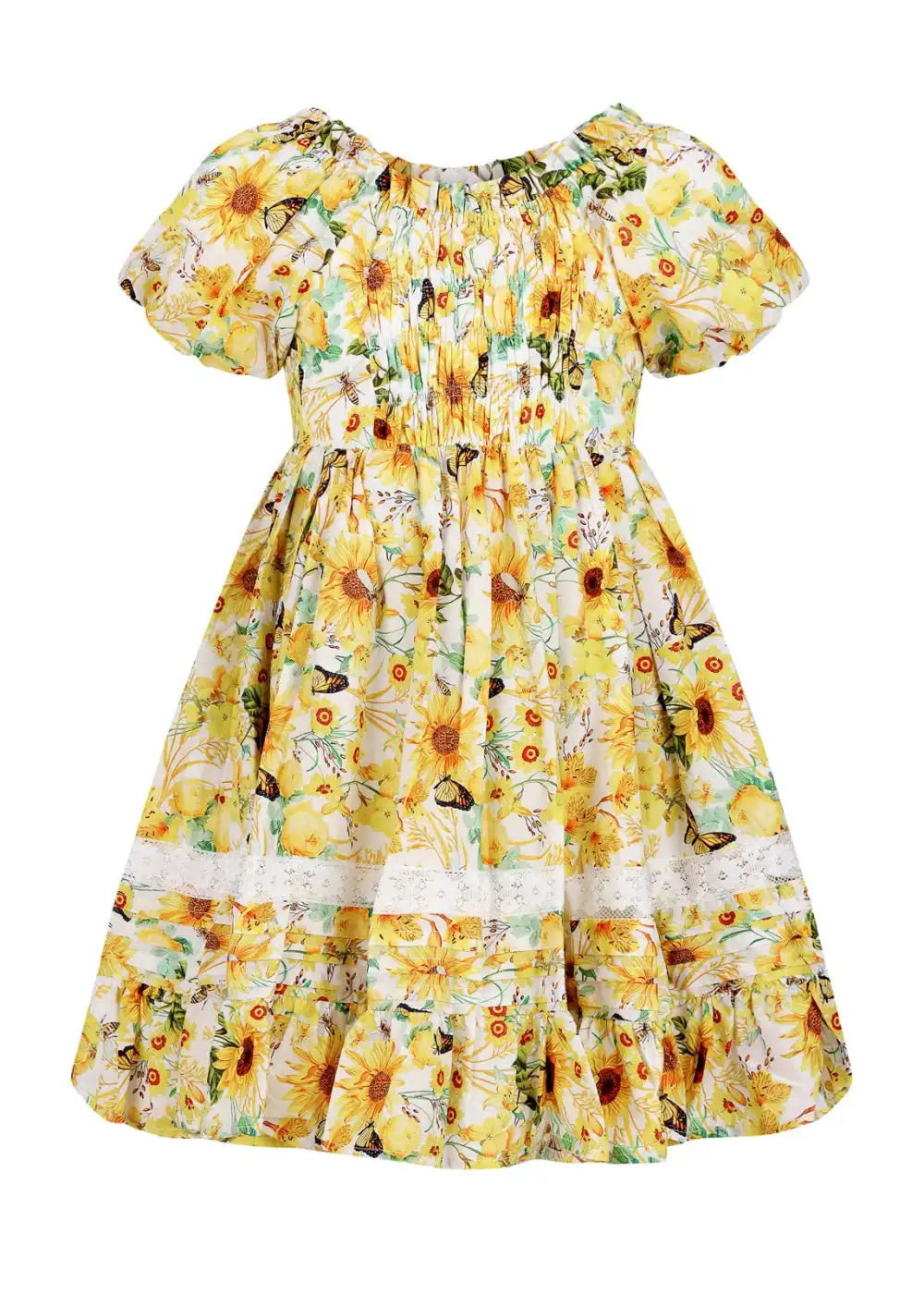 Sunflowers Girls Dress