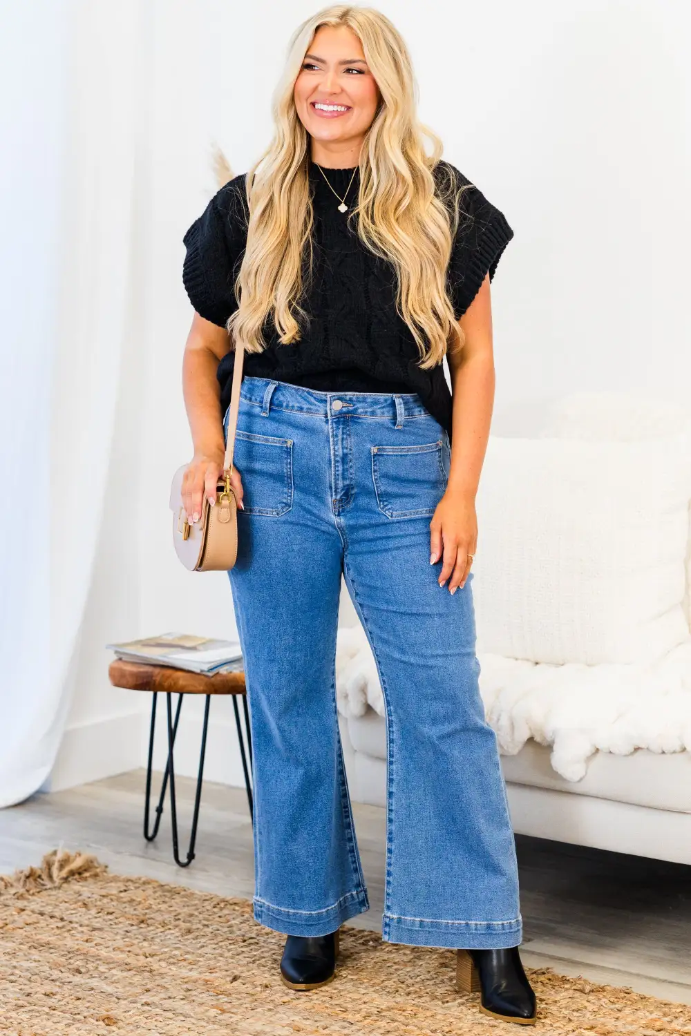 Cooling Down Sweater, Black