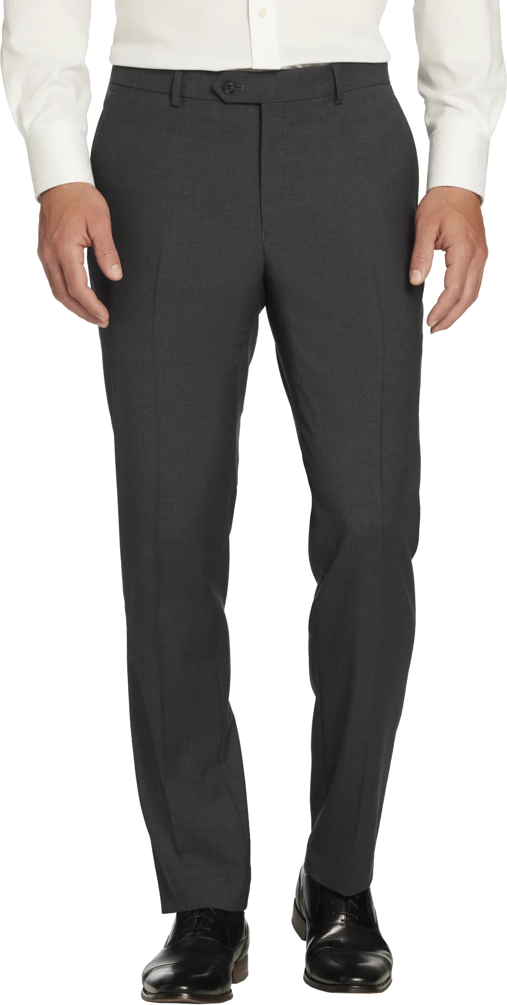 Tommy Hilfiger Modern Fit Wool Blend Twill Suit Pants