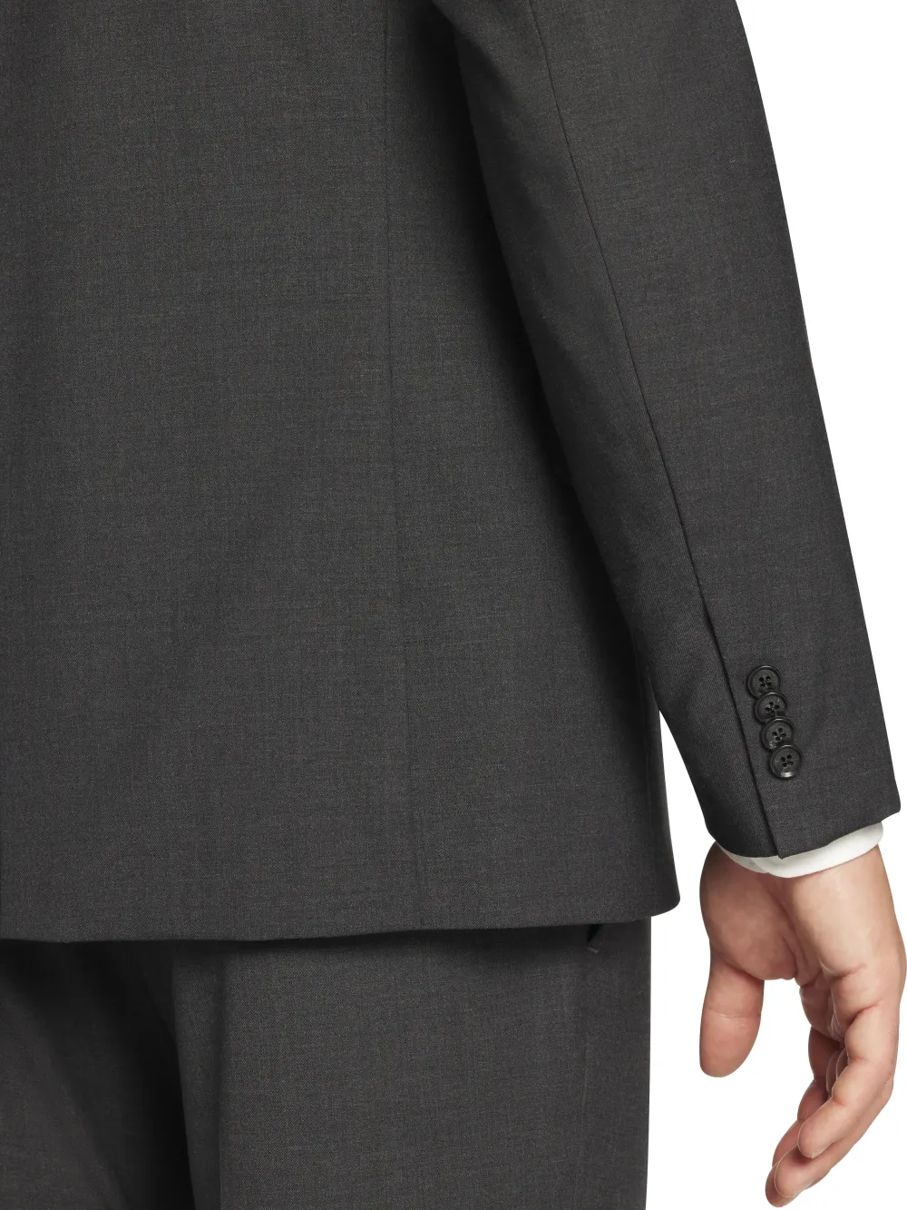 Tommy Hilfiger Modern Fit Wool Blend Twill Suit Jacket