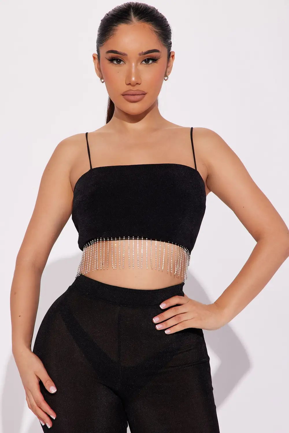 The Rumor Is Top - Black