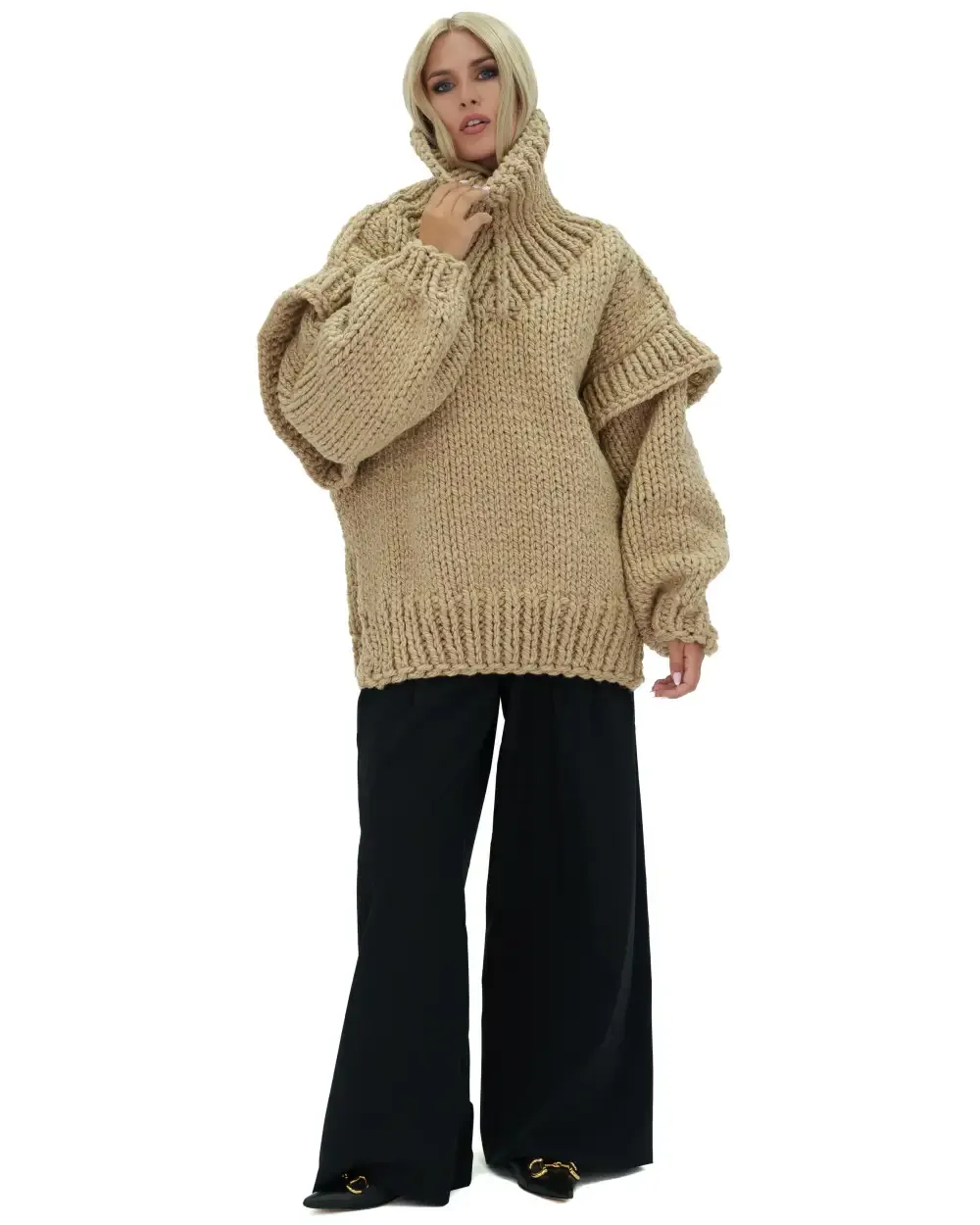 Turtle Rolled Neck Sweater