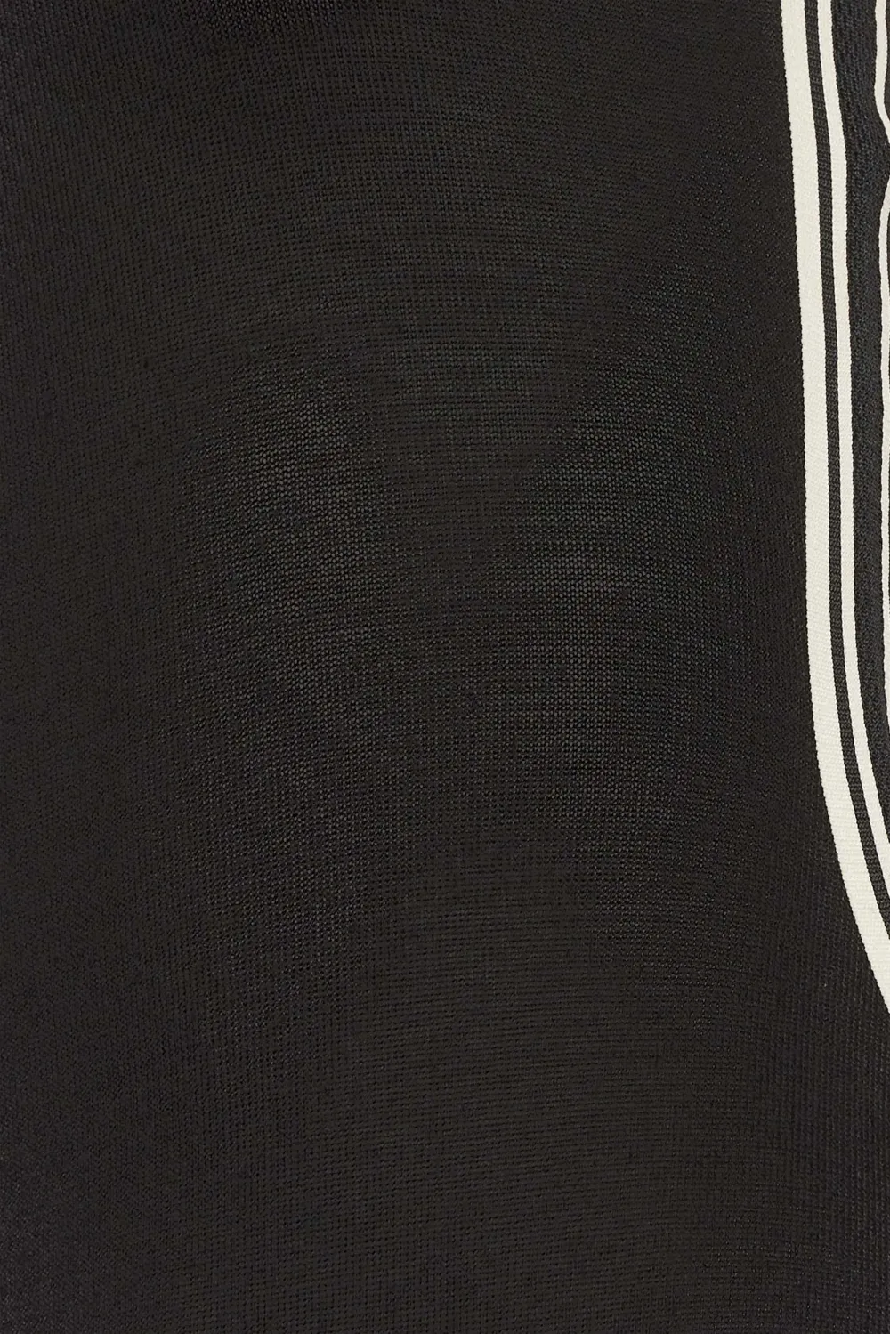 LTS Tall Black Knitted Side Stripe Vest