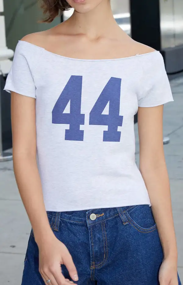 John Galt 44 Bonnie Off-The-Shoulder Top