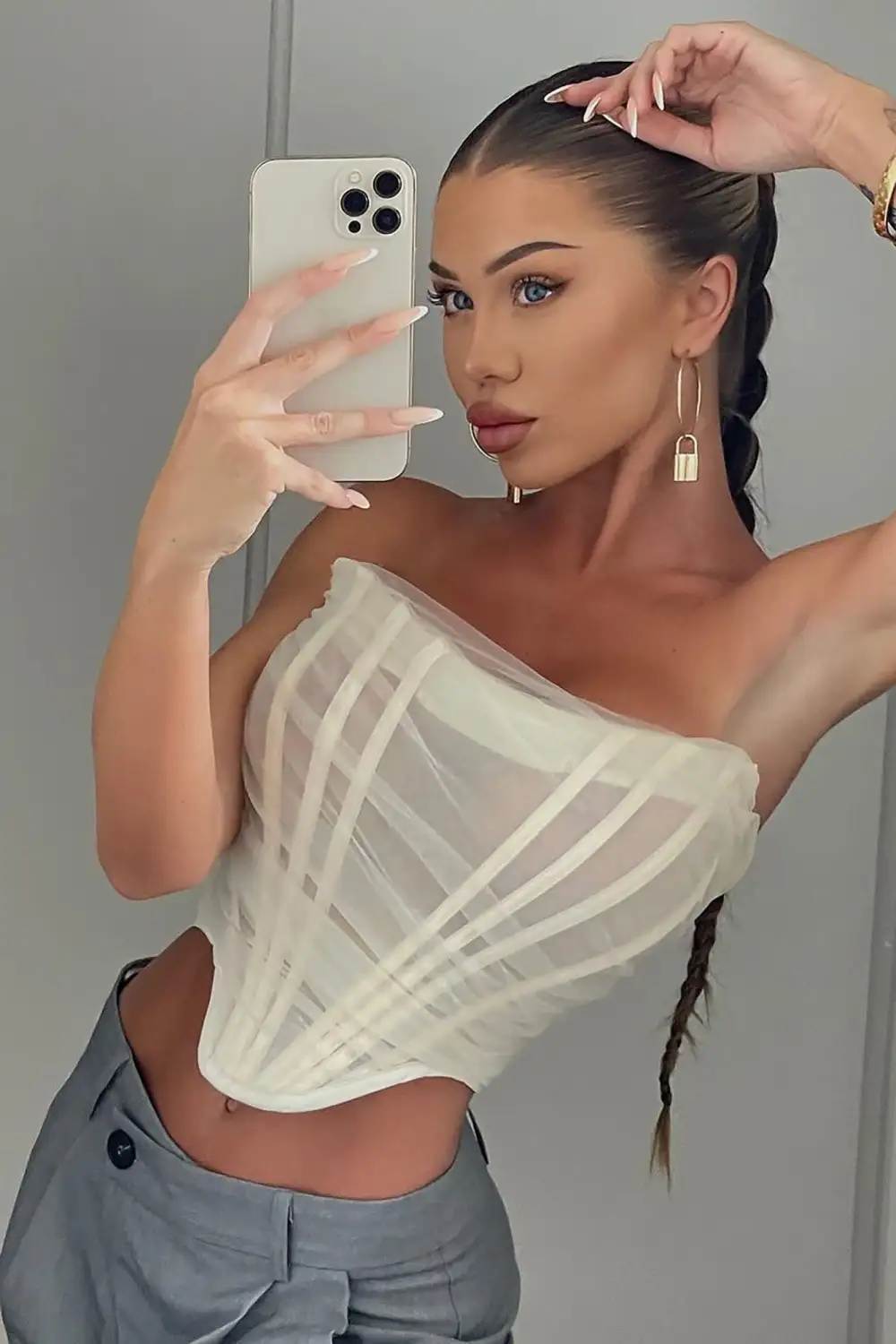 Enchanted Corset Top - Cream