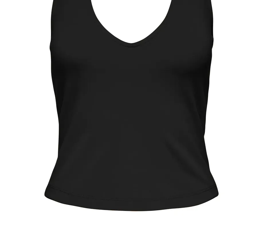 Minimal Halter Sleeveless Top