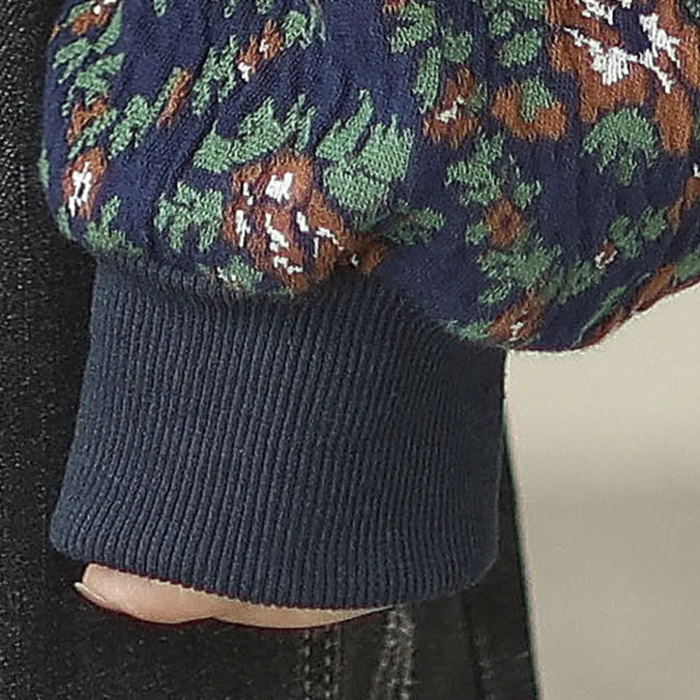 Forest Retro Casual Versatile Knitted Sweater