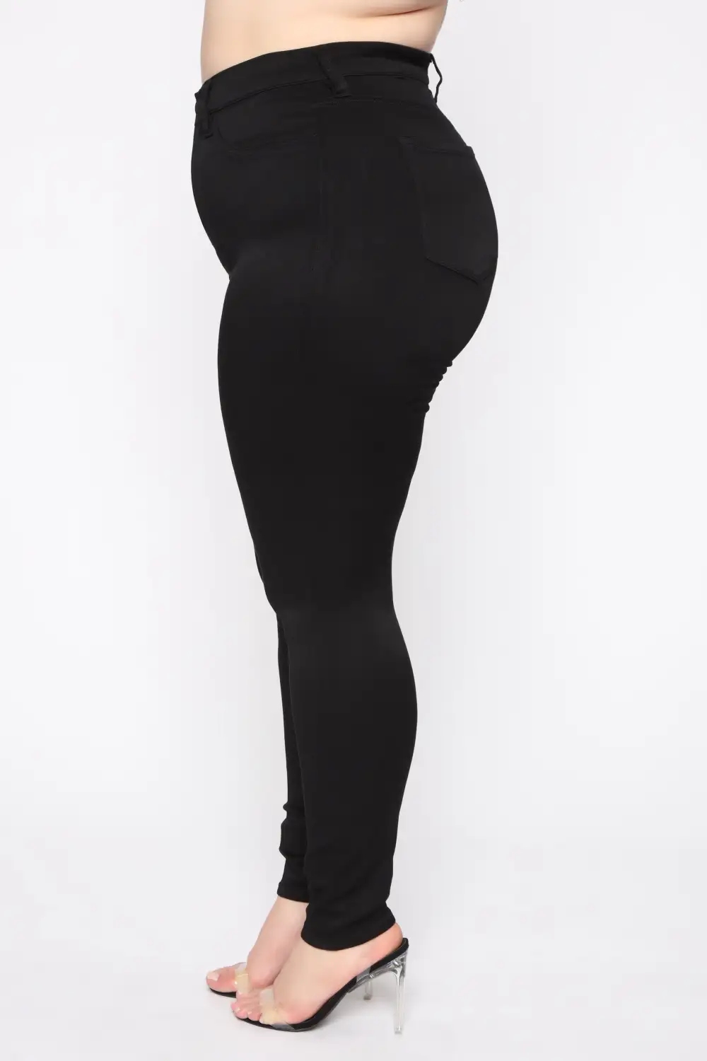 Eva Super Soft Curvy Skinny Jean - Black