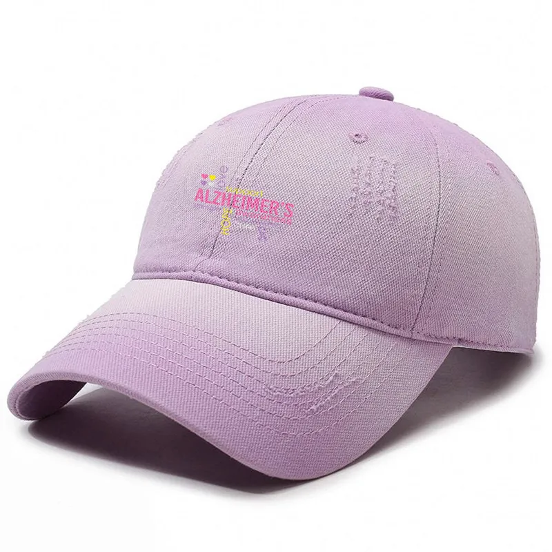 Love Support Alzheimer'S Strength Hope Awareness Save Memories Cure Baseball Cap