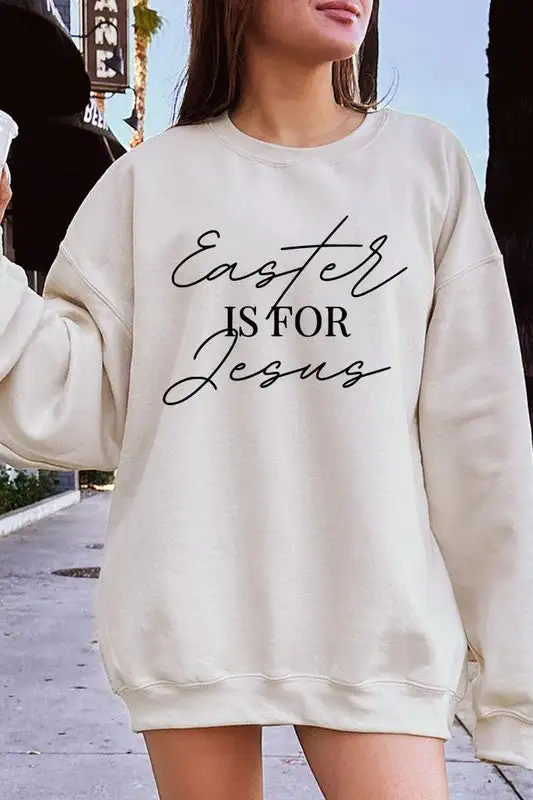 Clean Line Soft Graphic Pullover Sweatshirt