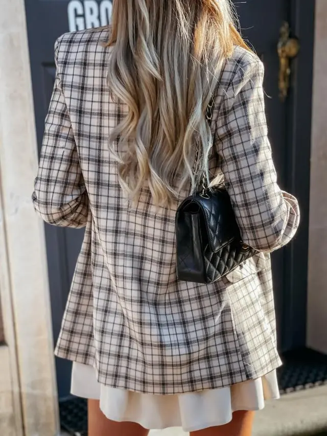 Plaid Set Jacket