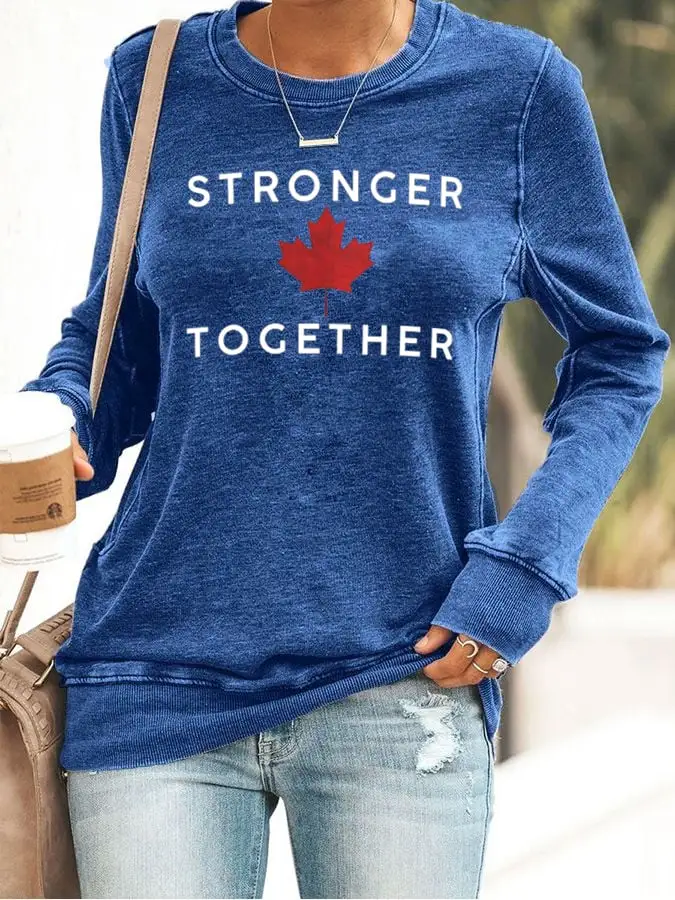 Women's Canada Strong Sweatshirt