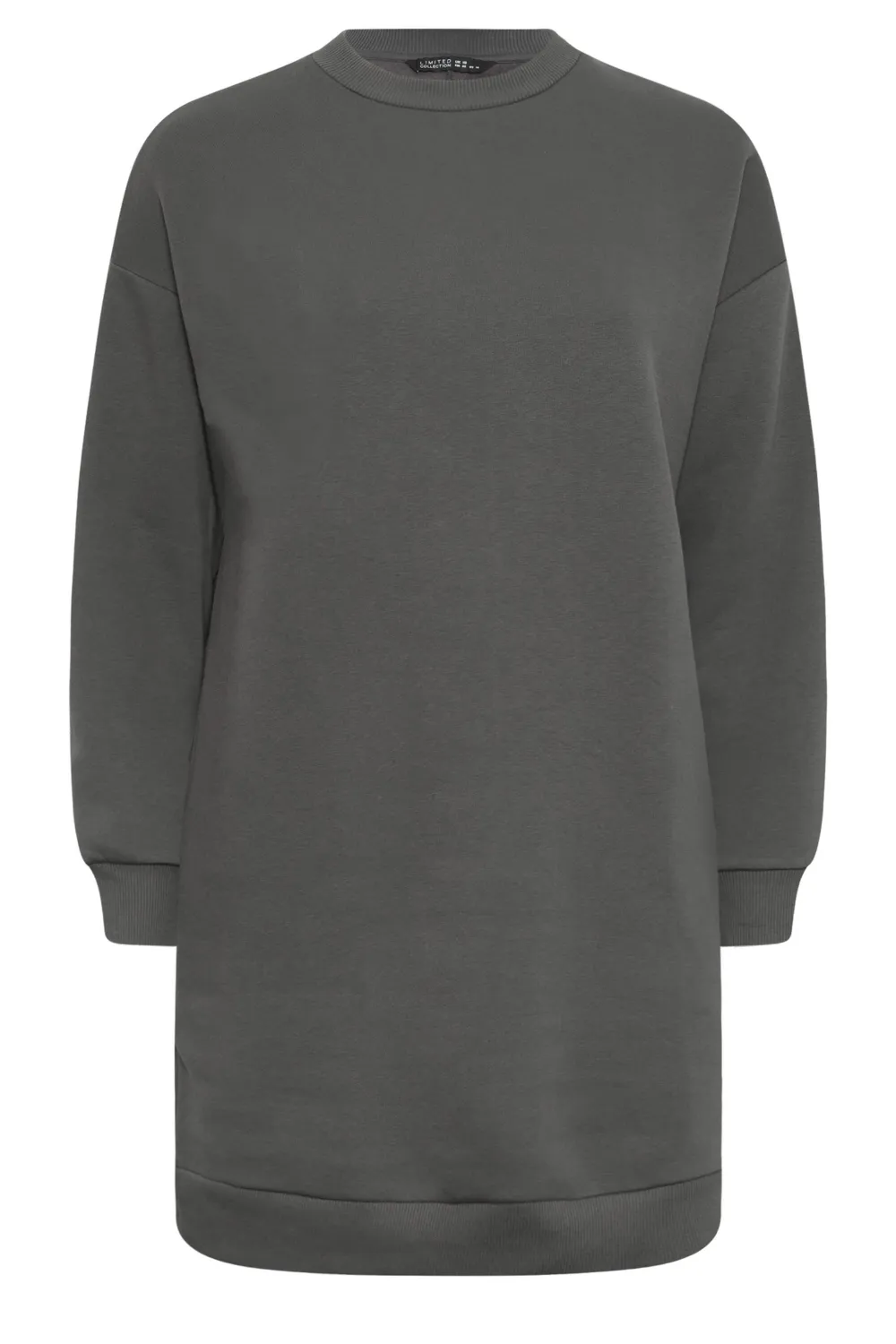 YOURS Curve Black Sweatshirt Dress